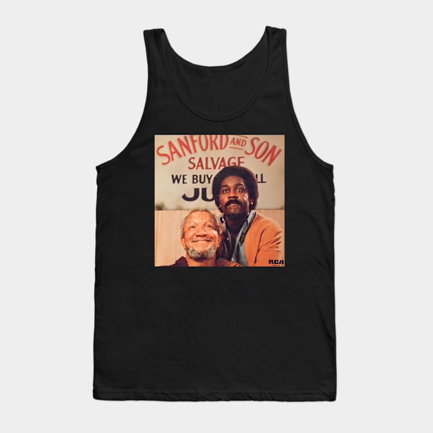 Sanford and Son Junkyard Genius Tank Top by Chibi Monster